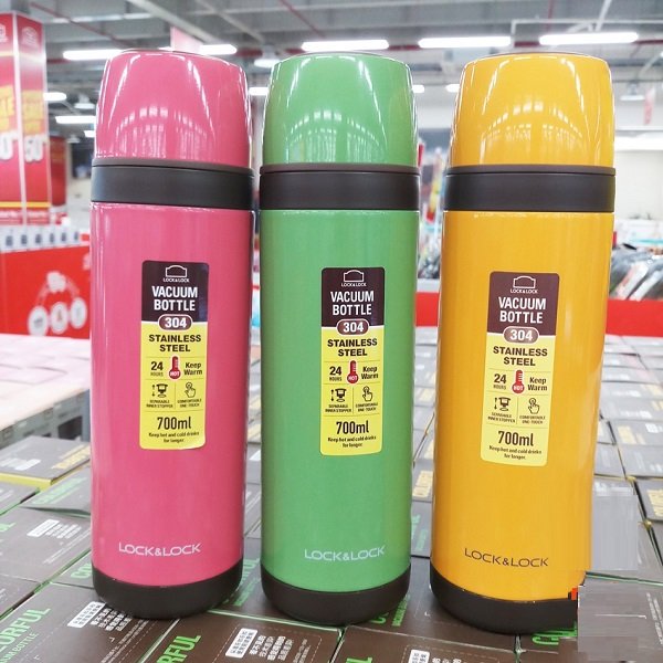 Bình giữ nhiệt lock&lock - bình giữ nhiệt inox 700ml