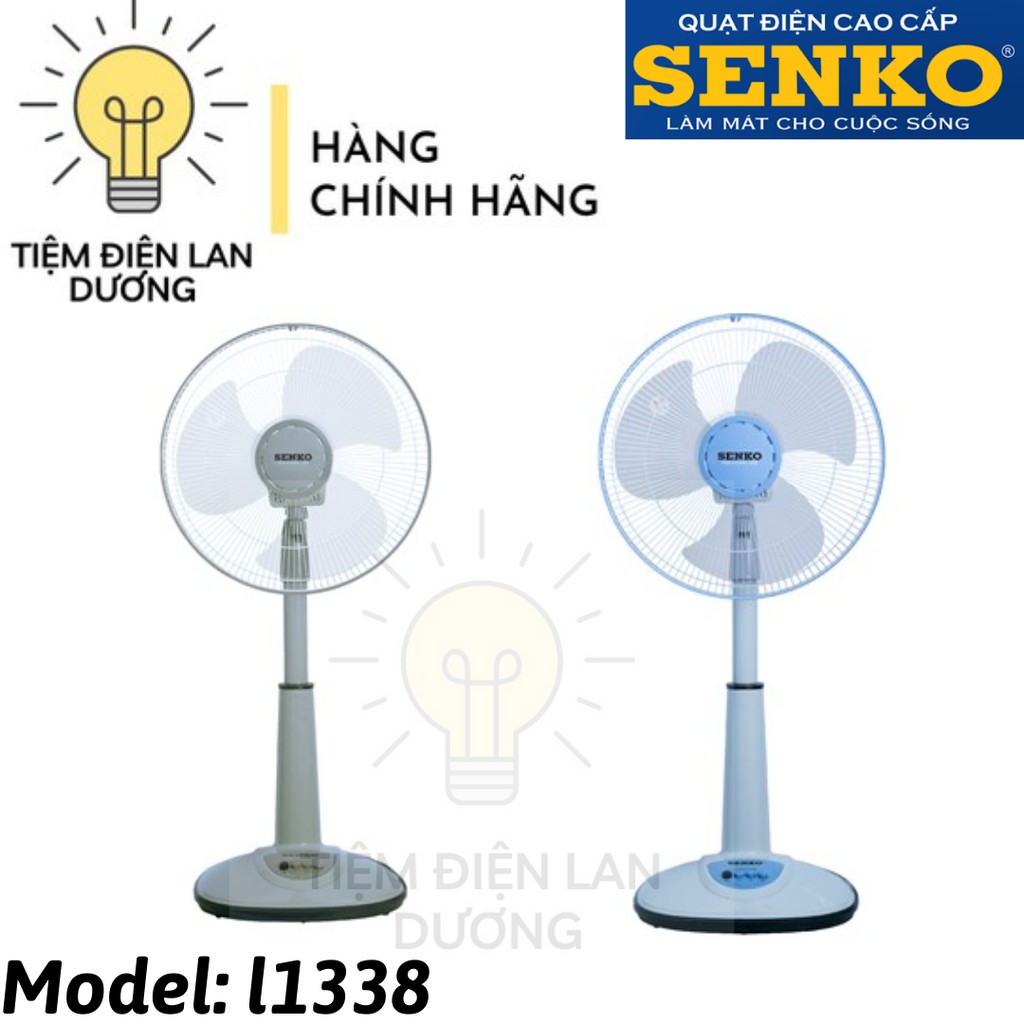 [HCM]Quạt lỡ nhựa Senko L1638- MÀU NGẪU NHIÊN
