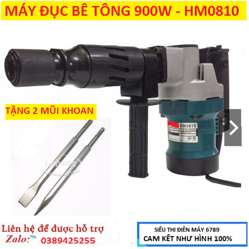 Máy đuc bê tông MAKITA - HM 8010 , Tặng kèm 2 mũi đục