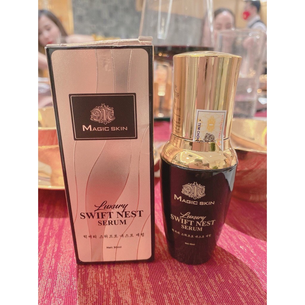 Serum tinh chất yến tươi căng bóng da magic skin