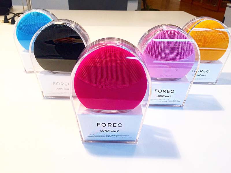 Máy rửa mặt foreo luna mini chính h.ãng máy rửa mặt massage da mặt silicon kháng khuẩn- máy làm sạch da mặt tẩy trang thu nhỏ lỗ chân lông,sạch mụn hết nhờn,tẩy ra chết phù hợp mọi loại da mặt