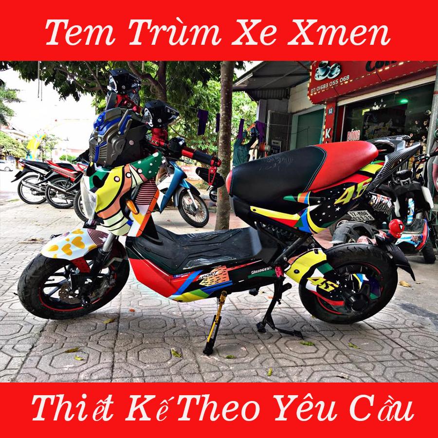 Tem trùm xe điện Xmen Bảy Màu