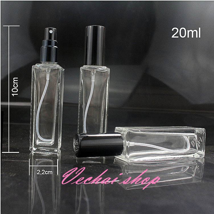 Ống chiết nước hoa 20ml/ Vỏ chiết nước hoa 20ml/ chai chiết nước hoa 20ml