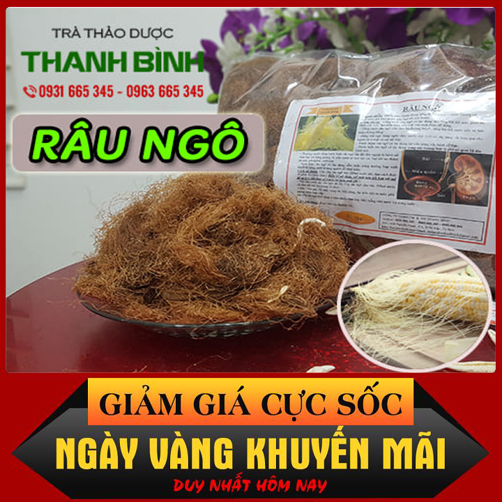 Combo 2kg râu ngô khô loại 1 - thảo dược thanh bình