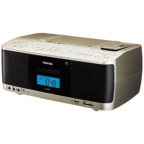 Đài Radio Cassette, CD, SD, USB 4GB Toshiba TY-CDX9 (N) - Hàng sản xuất cho thị trường nội địa Nhật chạy điện 100V