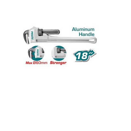 Mỏ lết răng tay cầm nhôm 18 inch total thtal17186