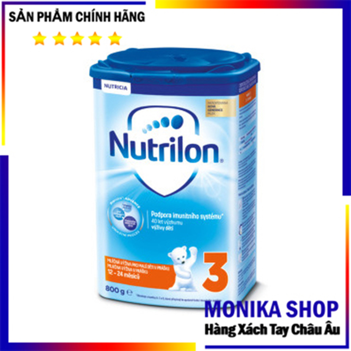 Sữa Nutrilon hàng xách tay Séc số 3 cho bé từ 1 đến 2 tuổi(800gr)