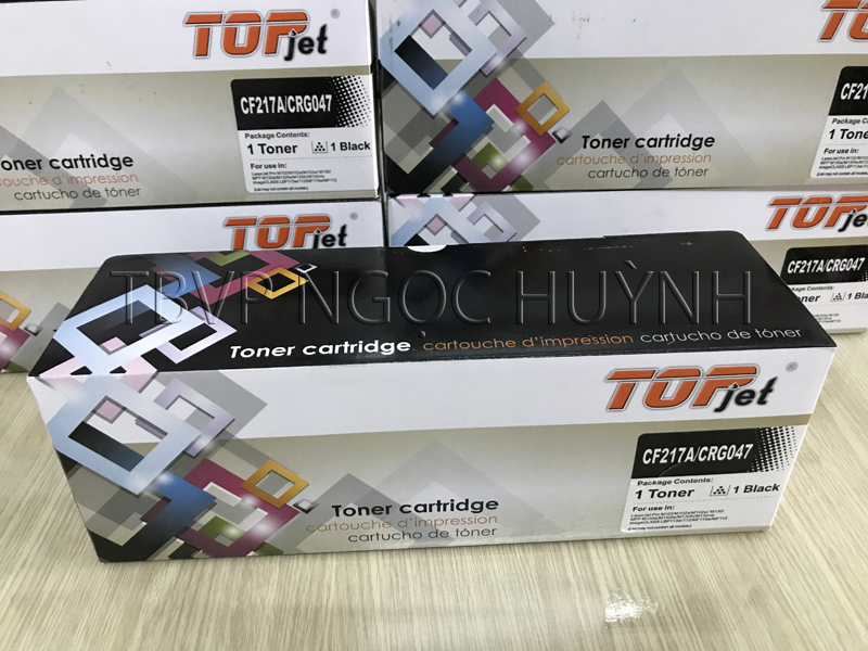 Hộp Mực TOPjet HP 17A CF217A Hộp Mực Máy In HP M102a M130a Full Chip Mực