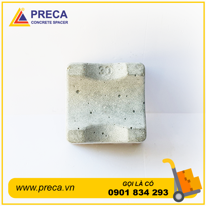 CỤC KÊ (CON KÊ) BÊ TÔNG SÀN, DẦM KT 25/30mm MÁC CAO - SĐT: 0901 834 293