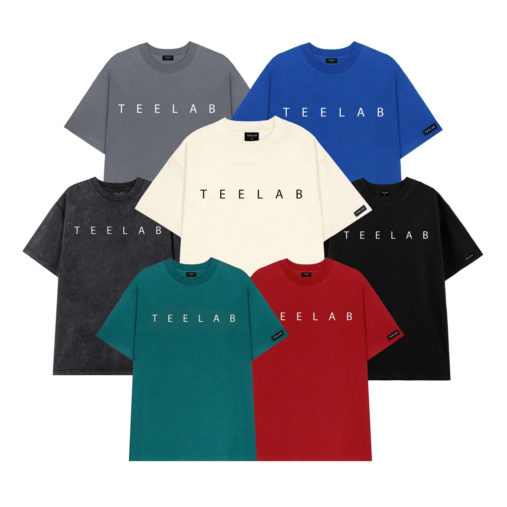 Luckáo thun local brand unisex teelab premium basic tee ts063