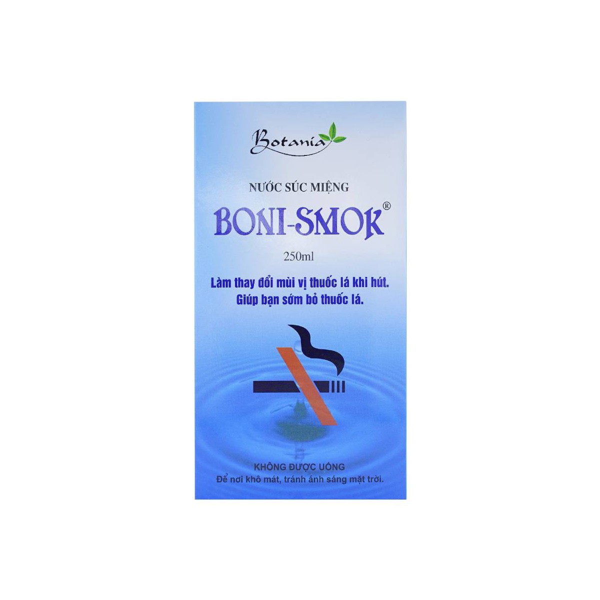 Làm sạch răng miệng, giúp cho hơi thở thơm tho- Nước súc miệng BONI 250ML