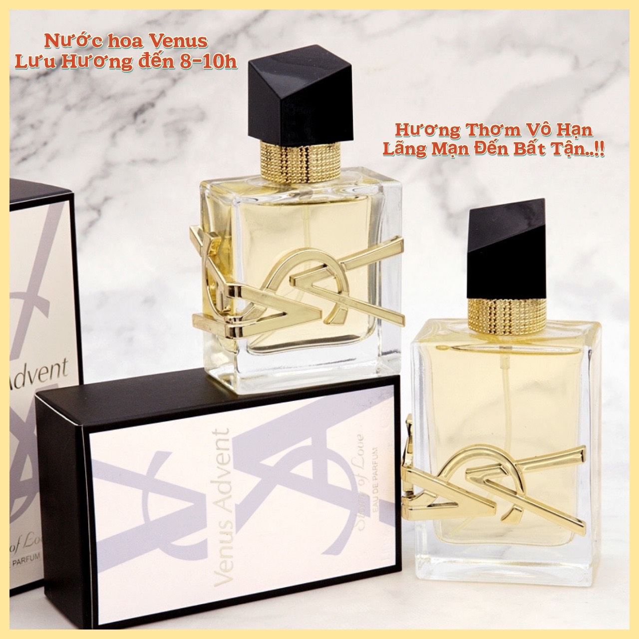 Nước Hoa Nữ Venus chai vàng gold thiết kế sang trọng giữ mùi hương lâu dành cho mọi lứa tuổi
