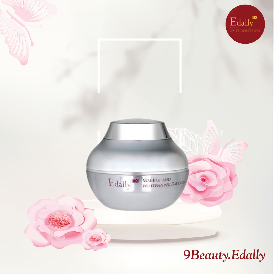 Kem make up trang điểm dưỡng trắng da edally hàn quốc 50g