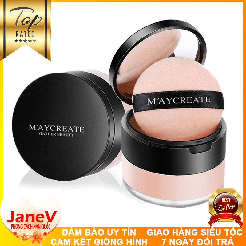 Phấn Phủ Bột Kiềm Dầu MayCreate MCE106