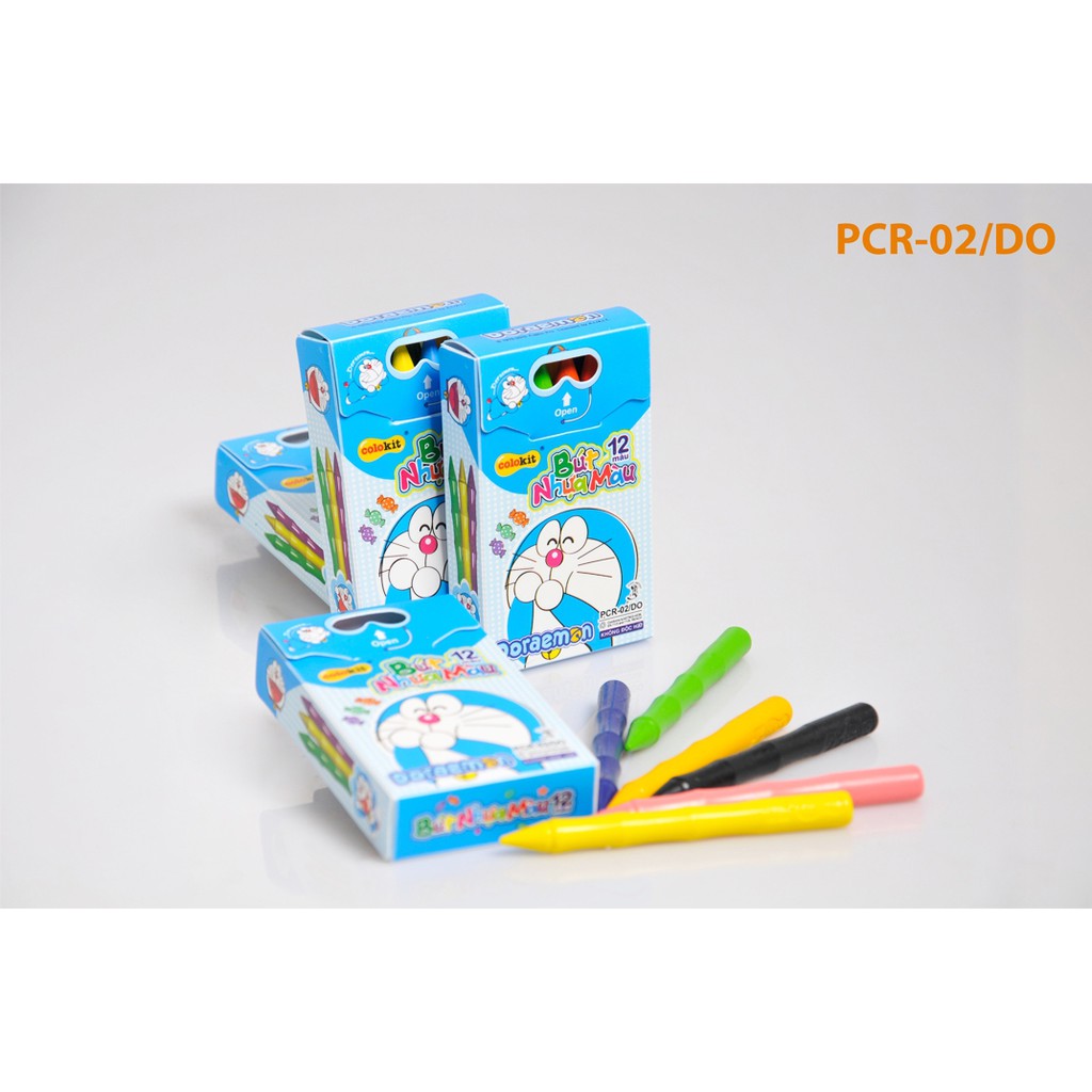 Bút nhựa màu doraemon colokit pcr-02/do chất liệu cao cấp sản xuất theo công nghệ hiện đại chất lượng đảm bảo