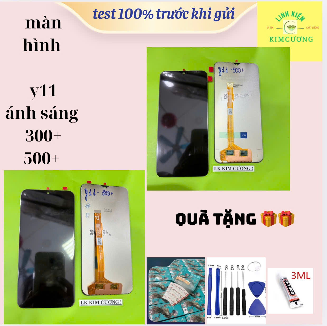  Màn hình tương thích vivo u10   y11 y3 u3x y15 y12 y17   độ sáng 500+  