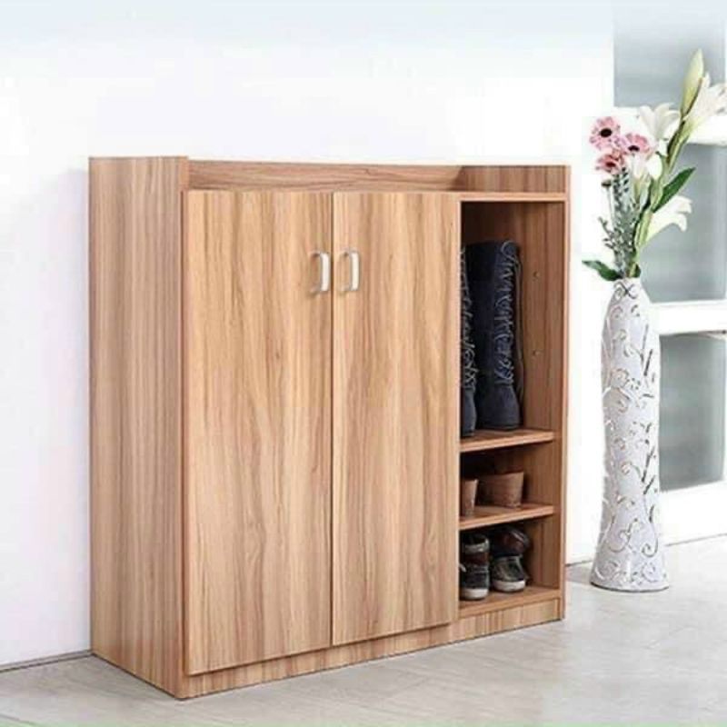 Tủ để giày dép 3 ngăn - Tủ gỗ để giày thiết kế 2cánh,3 ngăn trẻ trung,hiện đại