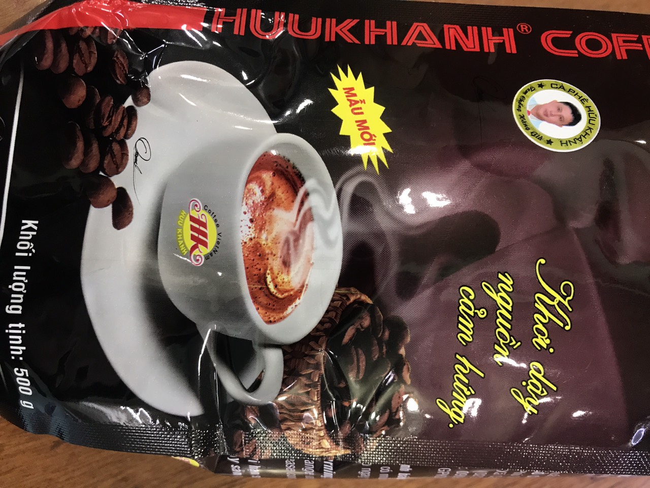 [HCM]cà phê hữu khánh gói 500gam