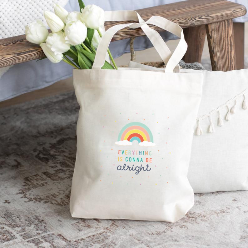 Túi tote vải bố canvas đẹp 2 ngăn có dây kéo đeo chéo hàn quốc dễ thương nam nữ đi học đi chơi du lịch