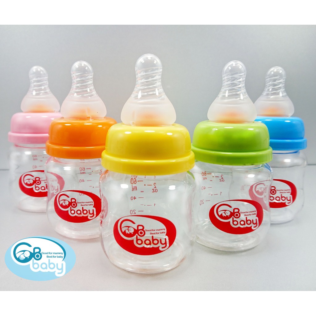 Bình sữa nhựa GB-Baby Cổ hẹp 60ml 120ml 240ml Chính Hãng cho bé