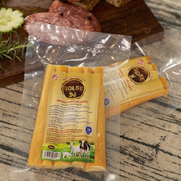 Phô mai hun khói dê que solse 100g