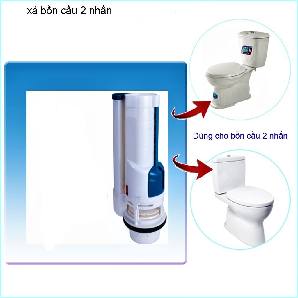 Cột xả 2 nhấn bồn cầu