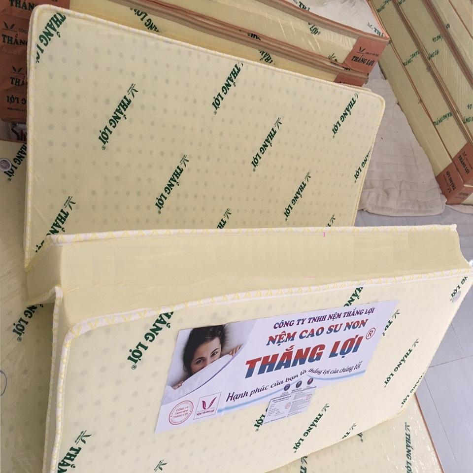 [HCM]NỆM CAO SU NON GẤP 3 THẮNG LỢI 160cm x 200cmx 10cm loại CAO CẤP