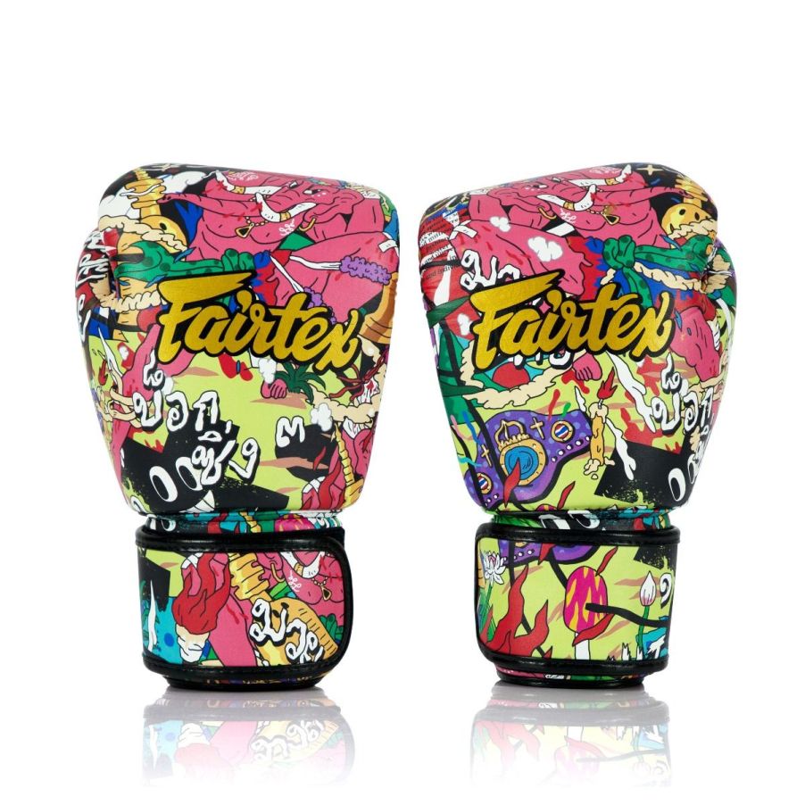 Găng boxing fairtex x urface boxing gloves bgv-premium-urface