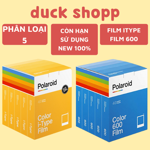 Polaroid I-type film - FIlm chụp ảnh lấy ngay Polaroid i-Type Chính hãng - Sản Xuất Hà Lan cho Now & One Step
