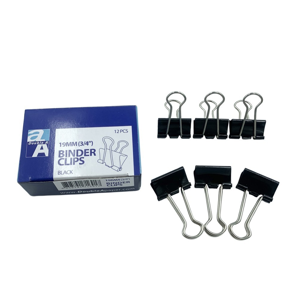 Double a kẹp bướm 19mm - combo 2 hộp