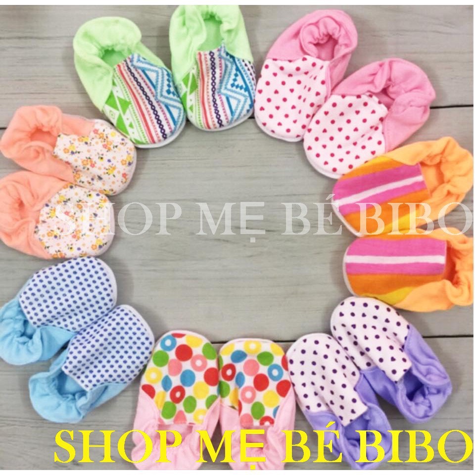 Combo 3 đôi giày vải cho bé trai bé gái giữ ấm chân