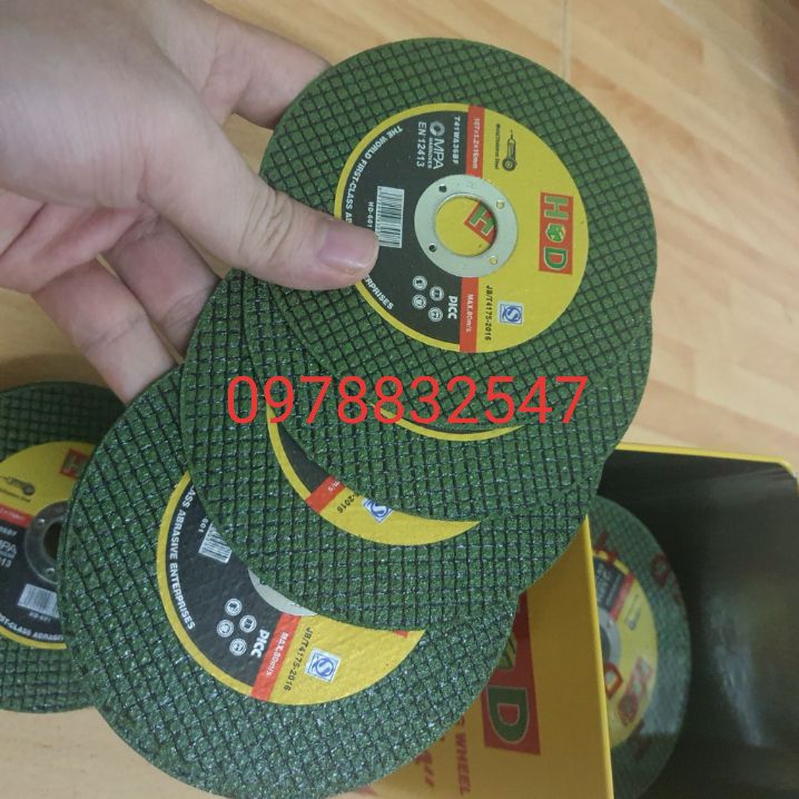 đá cắt sắt HD 110 (giá 25 viên) lưỡi cắt sắt đẹp