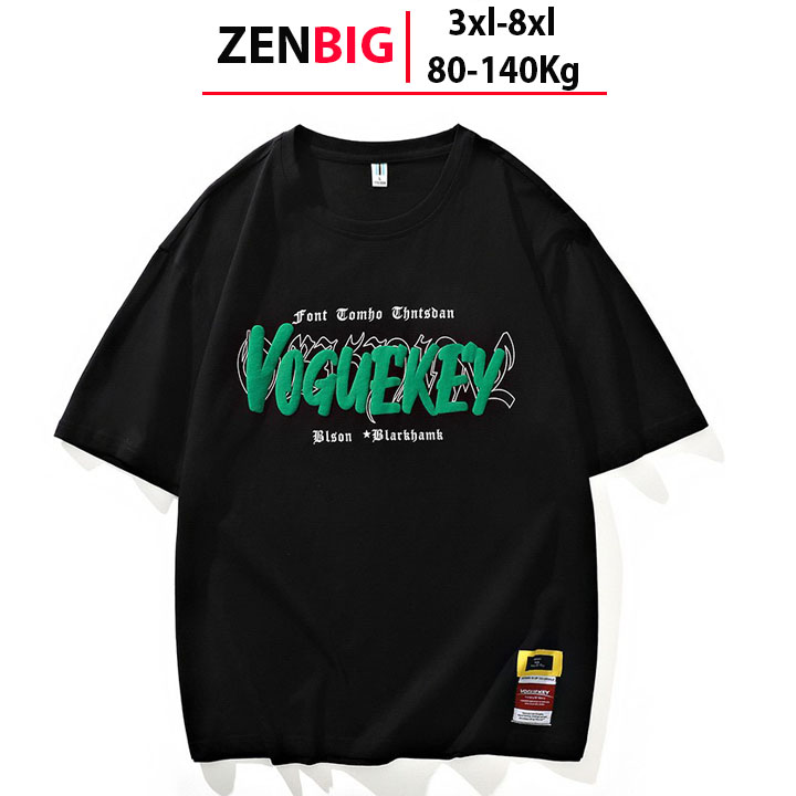 Áo thun nam big size dành cho người mập người béo, áo phông nam không cổ size lớn