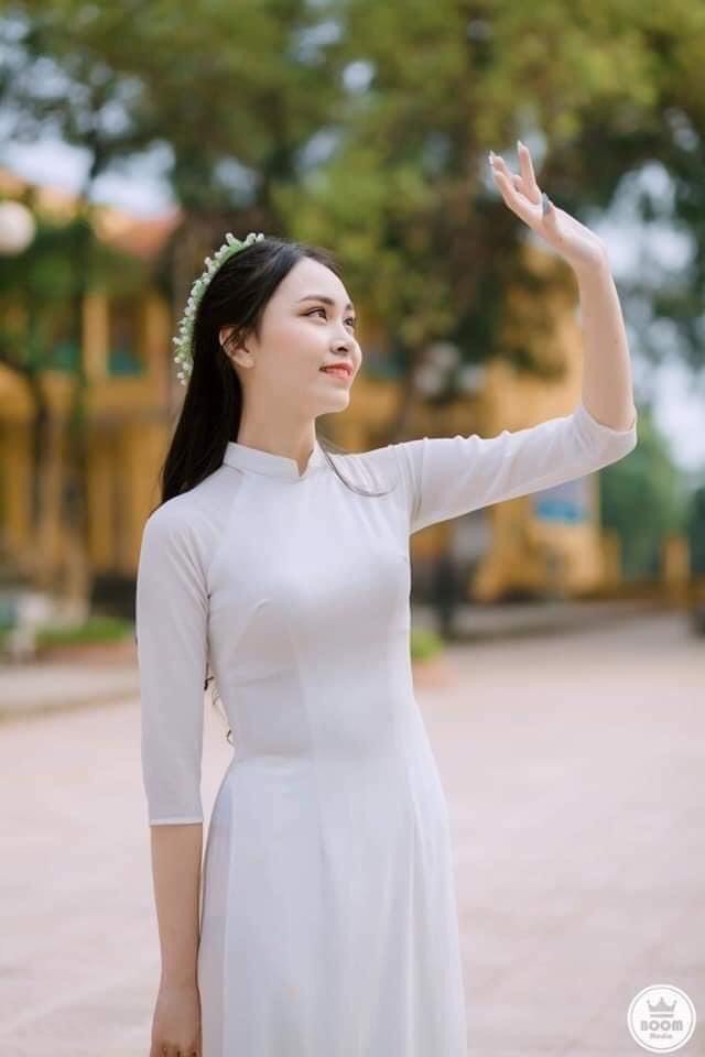 [ RẺ + ĐẸP ] Áo Dài Lụa Trắng Học Sinh Mềm Mịn