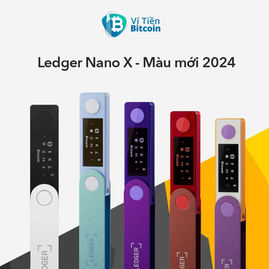 Ví Lạnh Ledger Nano X - Nhập khẩu chính hãng Ledger từ 2017