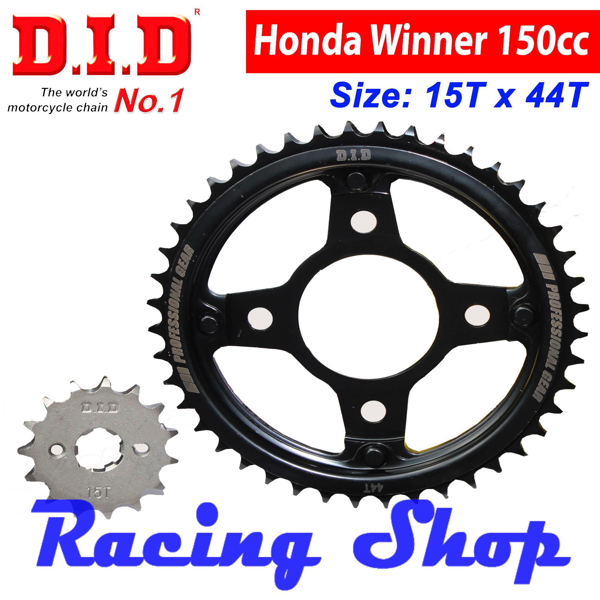 Nhông dĩa DID cho Honda Winner 150 - Có dĩa chống trượt - ( Thái Lan )