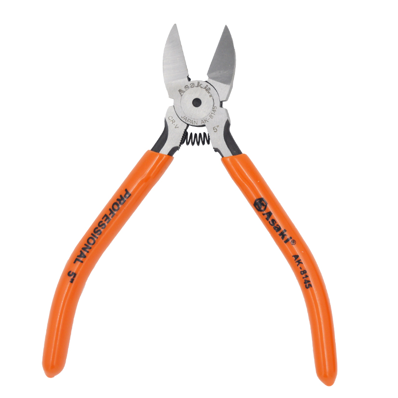 Kìm cắt asaki ak-8148 6 inch 160mm loại xịn, lưỡi kéo siêu sắc chống mẻ gẫy