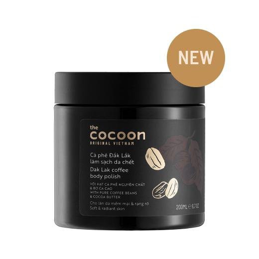 Tẩy da chết cơ thể cocoon cà phê đắk lắk làm sạch da chết