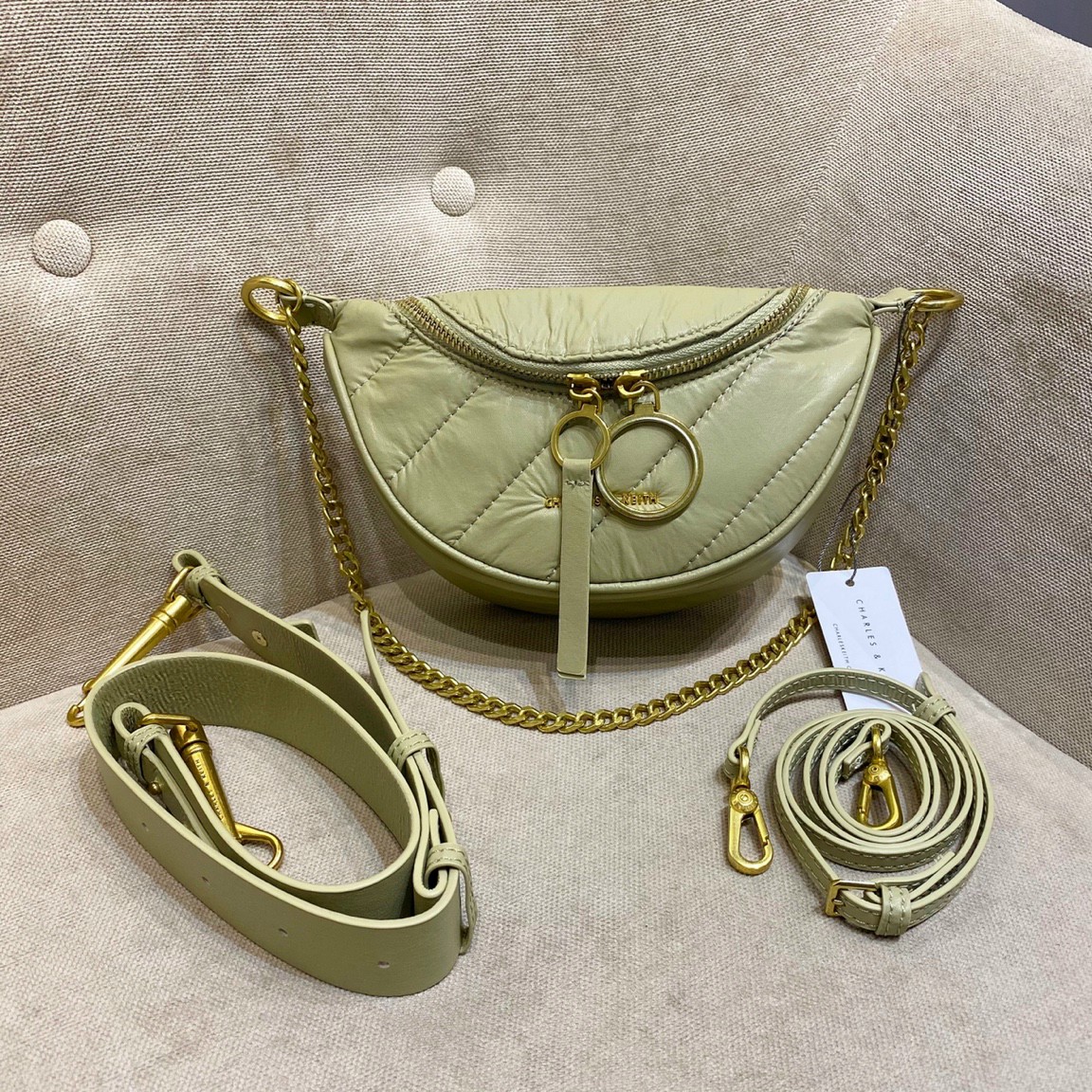 Túi bao tử  [12 màu] Size: 21*17*6cm