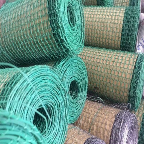 1 cuộn lưới dài 20m, lưới mắt cáo, lưới rào sắt bọc nhựa loại khổ cao 0.5 m giá sỉ npp.