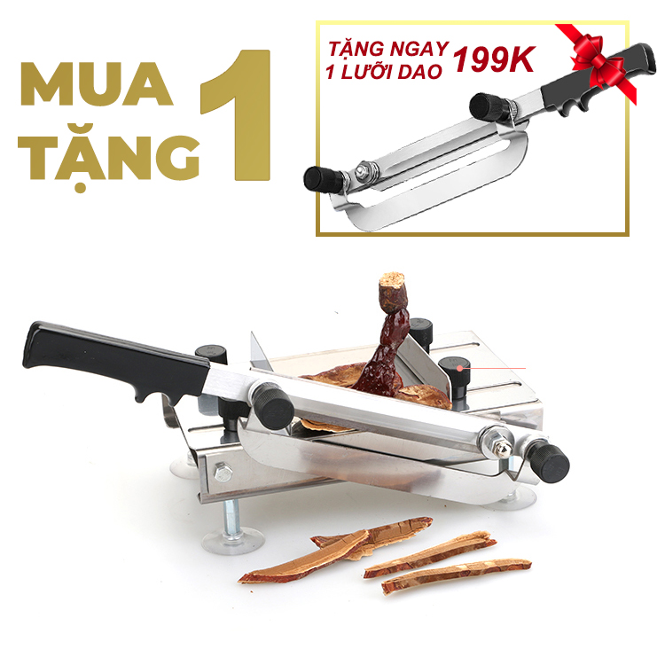 Máy thái thịt cắt xương - Dao thái thịt đông lạnh - Bộ dao làm bếp đa năng - Thái thịt, cắt xương, chặt gà, thái rau củ - Đa năng