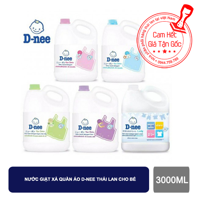 Nước giặt Dnee thái lan cho bé 2800ml -