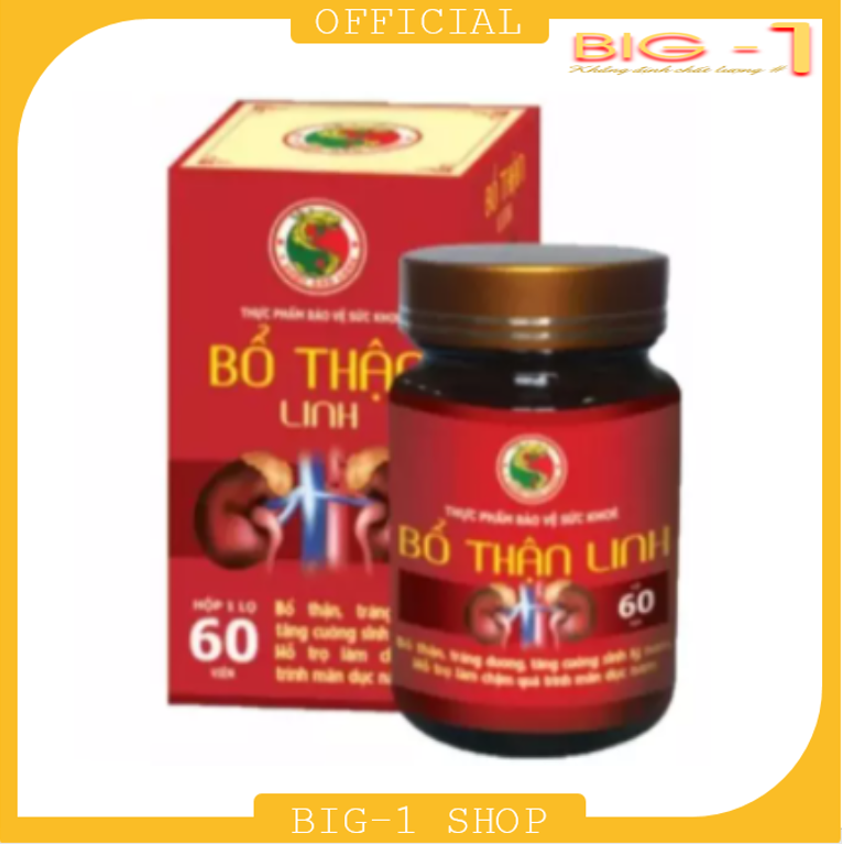 Viên uống Bổ thận linh - Tăng cường sinh lý nam làm chậm quá trình mãn dục nam