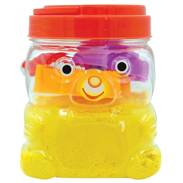 Fahasa - Bộ Cát Động Lực 500 gr Và Khuôn Phương Tiện Giao Thông - Star Kids K-321-YE