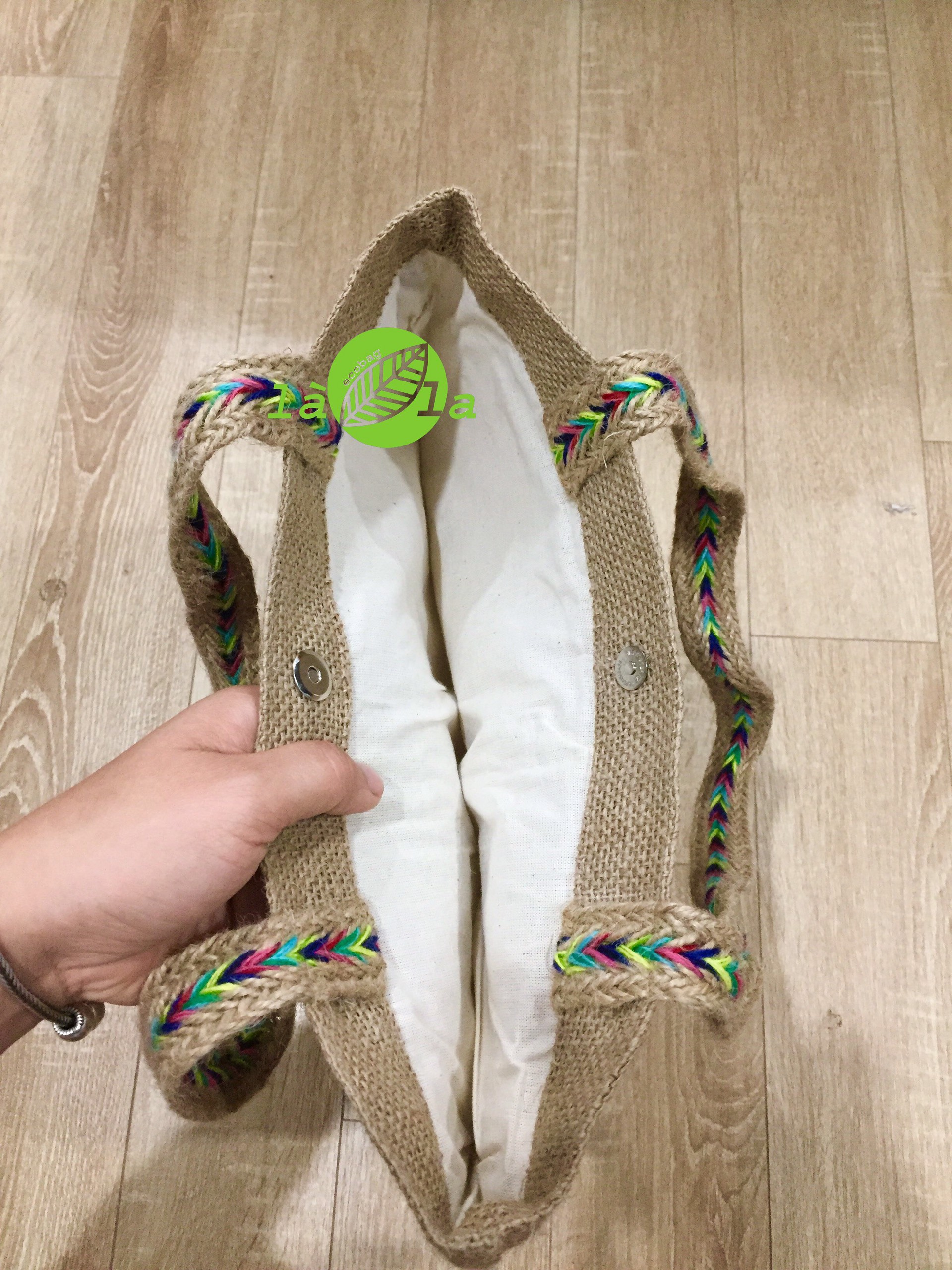 Túi đay, vải bố tote - Phong cách vintage