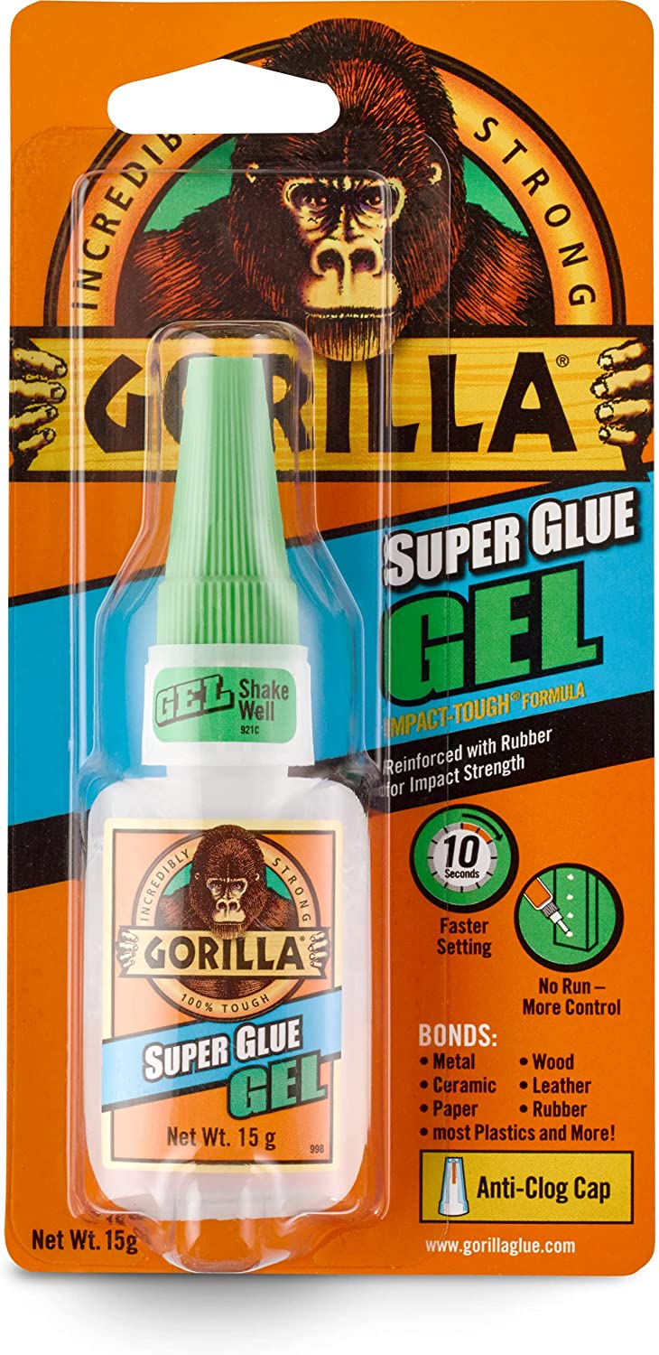 Keo Siêu Dính Trong Suốt Hàng Chính Hãng Mỹ, hiệu Gorilla Super Glue Single Tube
