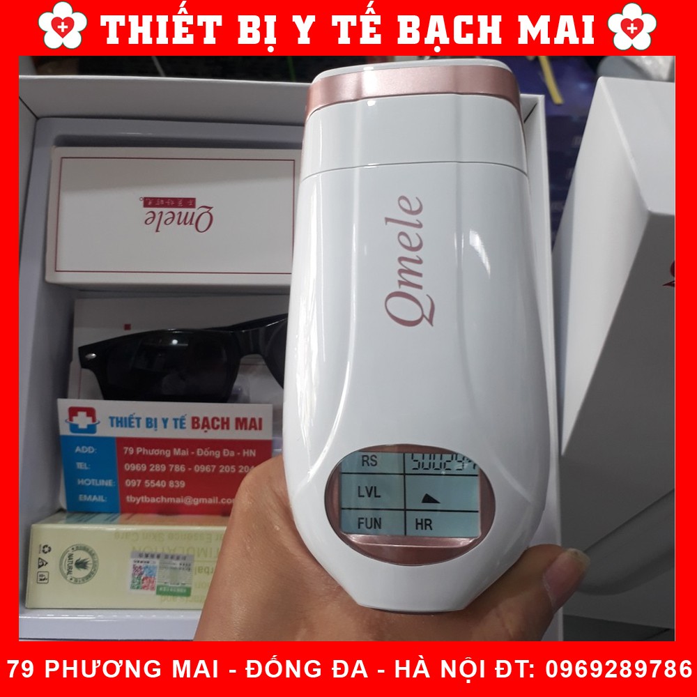 Máy Triệt Lông Cá Nhân Qmele Viền Hồng