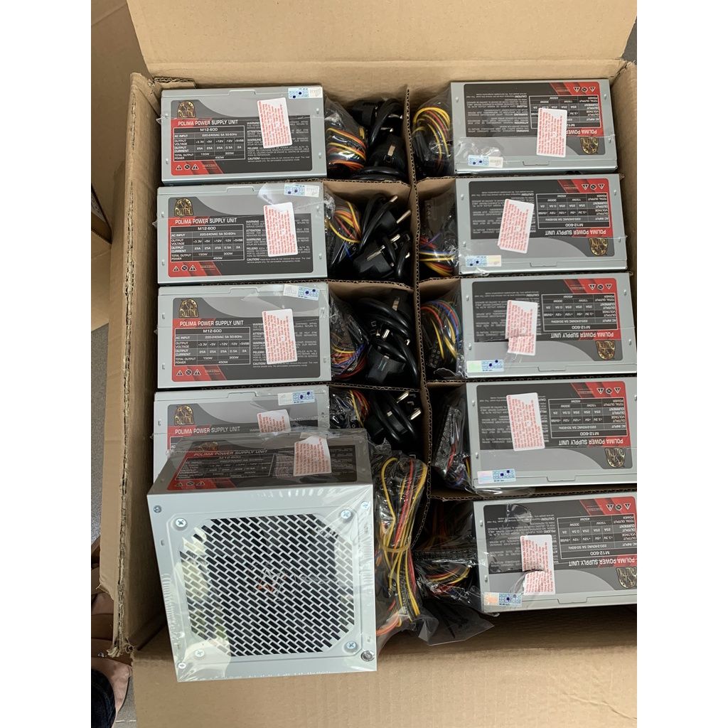[HOT] NGUỒN XIGMATEK M12 600 (200W) + DÂY NGUỒN - BẢO HÀNH 2 NĂM