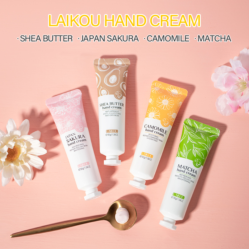 LAIKOU Sakura Hand Cream Nourishing Anti