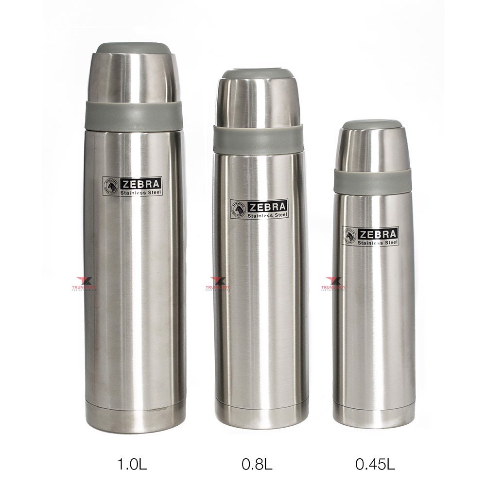 Bình giữ nhiệt inox 450ml prima zebra - 112953 hàng nhập khẩu thái lan